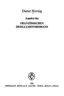 Cover of: Aspekte des französischen Desillusionsromans