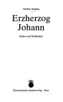 Cover of: Erzherzog Johann by Günther Nenning, Günther Nenning