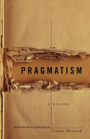 Cover of: Pragmatism: a reader