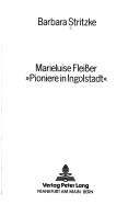 Cover of: Marieluise Fleisser "Pioniere in Ingolstadt"