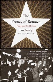 Cover of: The frenzy of renown by Leo Braudy
