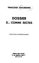 Cover of: Dossier S-- comme sectes