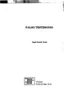 Cover of: Falso testimonio