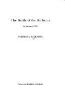 Cover of: The battle of the airfields: 1st January 1945