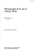 Cover of: Photography & its use in library work