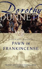 Pawn in frankincense by Dorothy Dunnett