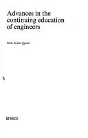 Cover of: Advances in the continuing education of engineers