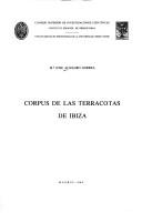 Cover of: Corpus de las terracotas de Ibiza by María Josefa Almagro Gorbea