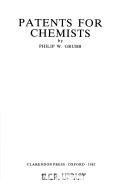 Cover of: Patents for chemists