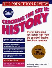 Cover of: Cracking the SAT II by John Katzman, John Katzman