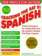 Cover of: Cracking the SAT II by John Katzman, John Katzman