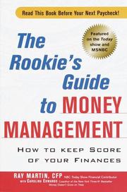 Cover of: The rookie's guide to money management: how to keep score of your finances