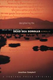 Cover of: Deciphering the Dead Sea Scrolls by Jonathan Campbell