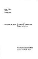 Cover of: Standard languages: spoken and written