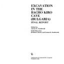 Cover of: Excavation in the Bacho Kiro cave (Bulgaria): final report