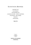 Cover of: Die Analyse der Handlungsstrukturen von Erzählwerken am Beispiel von N.V. Gogol's "Die Nase" und "Der Mantel"