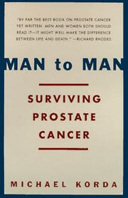 Cover of: Man to Man: Surviving Prostate Cancer
