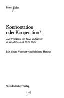 Cover of: Konfrontation oder Kooperation?: das Verhältnis von Staat und Kirche in der SBZ/DDR 1945-1980