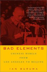 Cover of: Bad Elements by Ian Buruma
