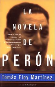 Cover of: La Novela de Perón by Tomás Eloy Martínez