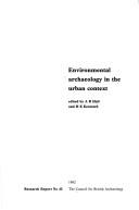Cover of: Environmental archaeology in the urban context