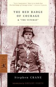 Cover of: The red badge of courage by Stephen Crane