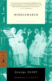 Cover of: Middlemarch by George Eliot