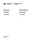Cover of: National Library of Canada = by National Library of Canada