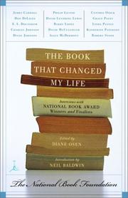 The book that changed my life by Diane Osen