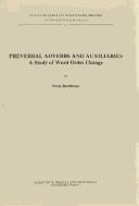 Cover of: Preverbal adverbs and auxiliaries: a study of word order change