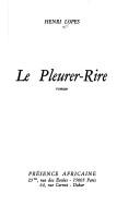 Cover of: Le pleurer-rire by Henri Lopes