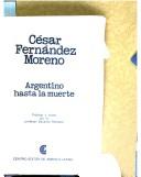 Cover of: Argentino hasta la muerte