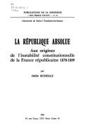 Cover of: Les origines de la guerre du Rif