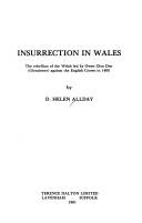 Cover of: Insurrection in Wales by D. Helen Allday