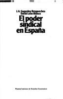 Cover of: El poder sindical en España