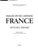 Cover of: Images d'une certaine France by Stéphane Marchetti