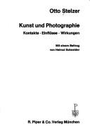 Cover of: Kunst und Photographie by Otto Stelzer