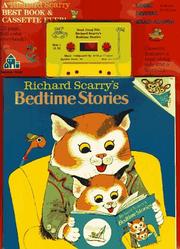 Cover of: Richard Scarry's Bedtime Stories (Carson Springs Novel)
