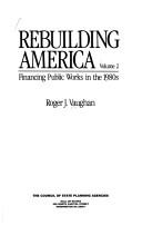 Cover of: Financing public works in the 1980s
