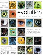 Cover of: Evolution by Carl Zimmer