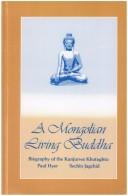Cover of: A Mongolian living Buddha | Paul Hyer