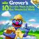 Cover of: Grover's 10 Terrific Ways to Help Our Wonderful World