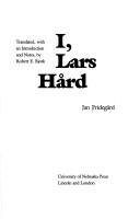 Cover of: I, Lars Hård by Jan Fridegård
