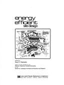 Cover of: Energy efficientsite design