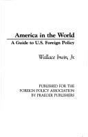 Cover of: America in the world by Wallace Irwin