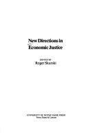 Cover of: New directions in economic justice