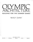 Cover of: Olympic architecture: building for the Summer Games