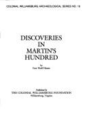 Cover of: Discoveries in Martin's Hundred