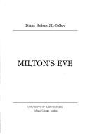 Milton's Eve by Diane Kelsey McColley
