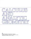 Cover of: Calculus and analytic geometry by George Brinton Thomas, George Brinton Thomas